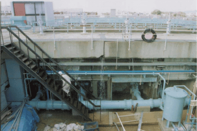 阪神淡路大震災パネルの展示